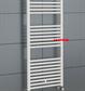 LISA 22 TERMOARREDO 120 X 45 INT.40 20 el. RAL 9010 CORDIVARI