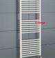 LISA 22 TERMOARREDO 140 X 50 INT.45 25el. RAL 9010 CORDIVARI