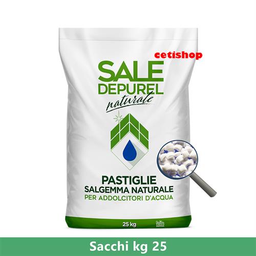 SALE ADDOLCITORE PASTIGLIE ITALKALI DEPUREL 549 SACCO 25KG