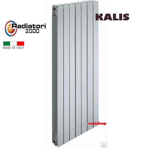 RADIATORE ALLUMINIO KALIS H.1600 termosifone BIANCO 9016 int 160