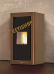 TERMOSTUFA A PELLET ANSELMO COLA ROCK BRONZO 18,5 KW