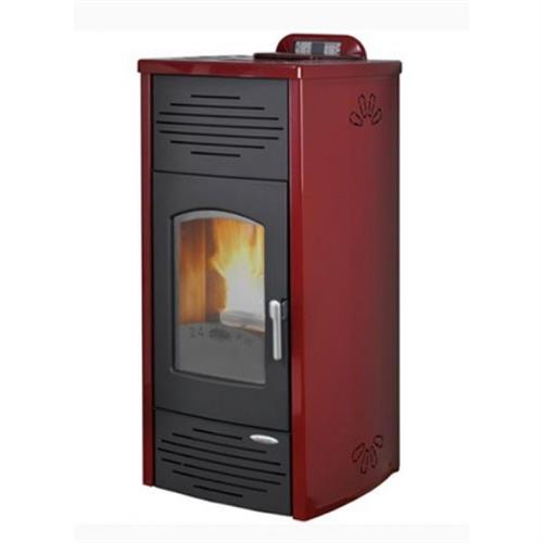 STUFA PELLET LAMINOX IDROVENTILATA CARLOTTA 24 BORDO'